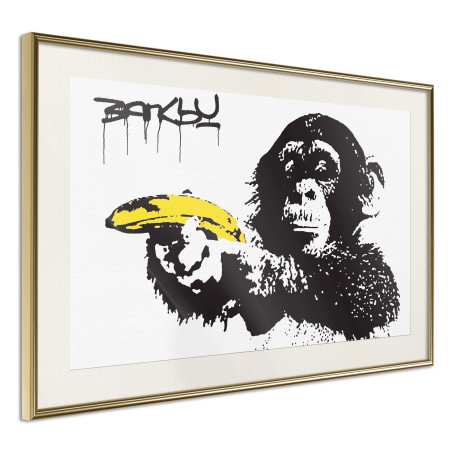 Poster Banksy: Banana Gun I-01