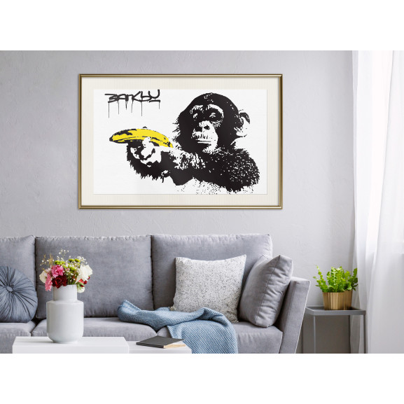 Poster Banksy: Banana Gun I