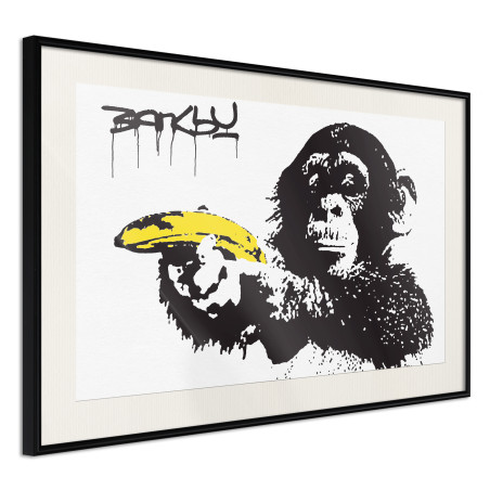 Poster Banksy: Banana Gun I-01