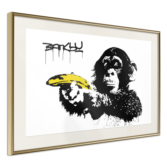 Poster Banksy: Banana Gun II