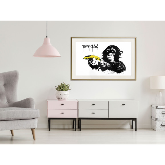 Poster Banksy: Banana Gun II