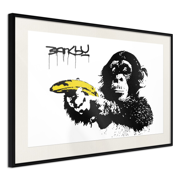 Poster Banksy: Banana Gun II