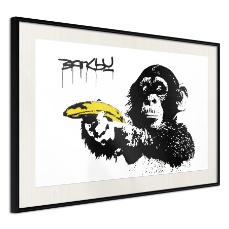 Poster Banksy: Banana Gun II-01
