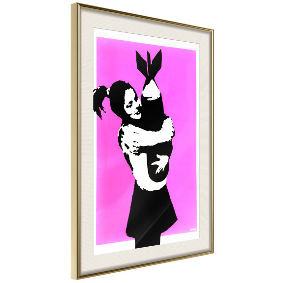 Poster Banksy: Bomb Hugger
