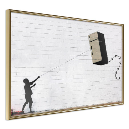 Poster Banksy: Fridge Kite-01