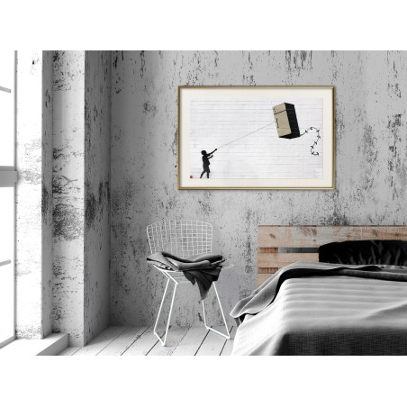 Poster Banksy: Fridge Kite-01