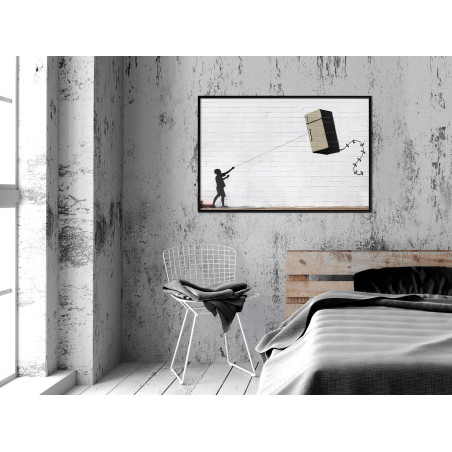 Poster Banksy: Fridge Kite-01