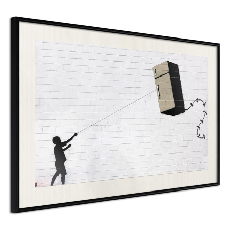 Poster Banksy: Fridge Kite-01