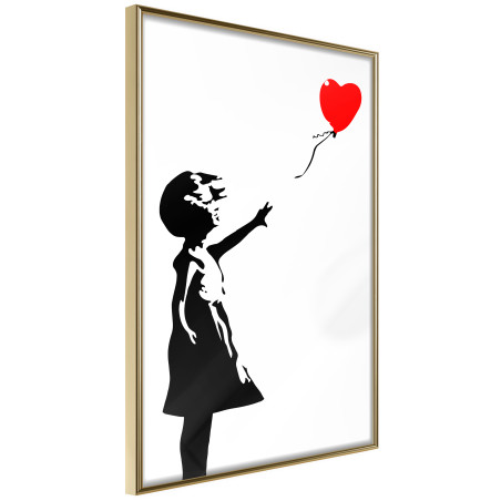 Poster Banksy: Girl with Balloon I-01