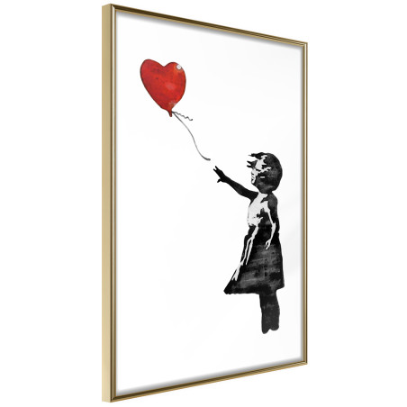 Poster Banksy: Girl with Balloon II-01