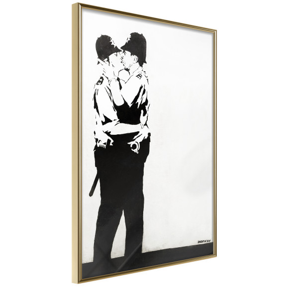 Poster Banksy: Kissing Coppers II
