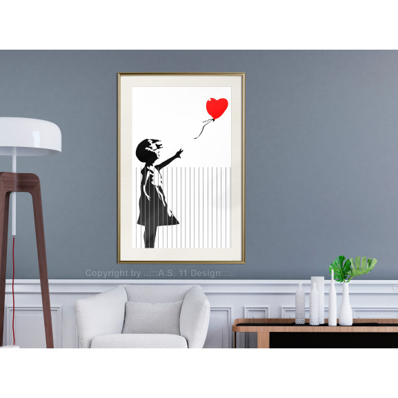 Poster Banksy: Love is in the Bin