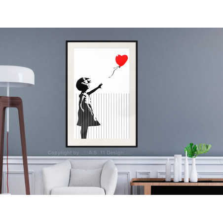 Poster Banksy: Love is in the Bin-01