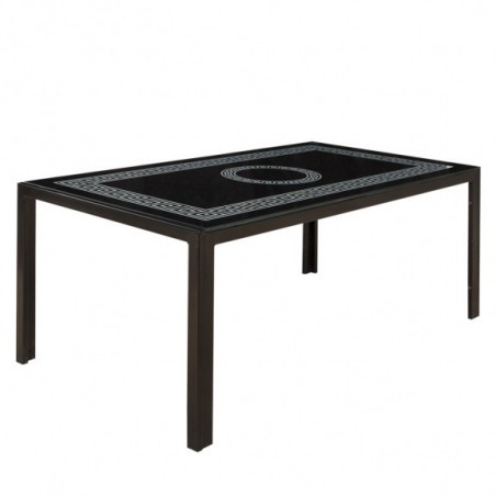 Masa cafea Atena, Negru, 110 x 60 x 45 cm-01