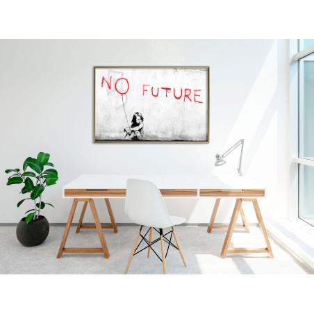 Poster Banksy: No Future-01