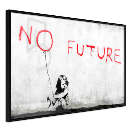 Poster Banksy: No Future-01