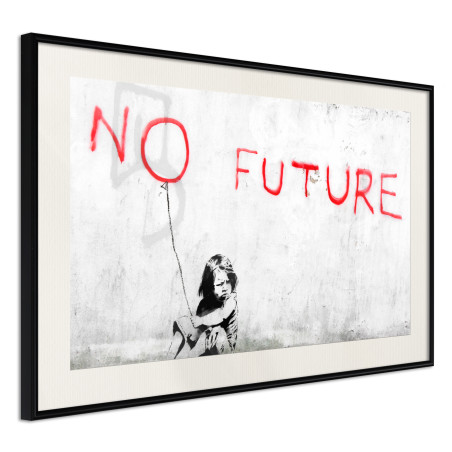 Poster Banksy: No Future-01
