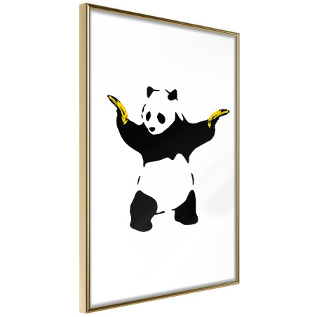 Poster Banksy: Panda With Guns-01