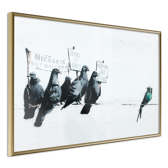 Poster Banksy: Pigeons