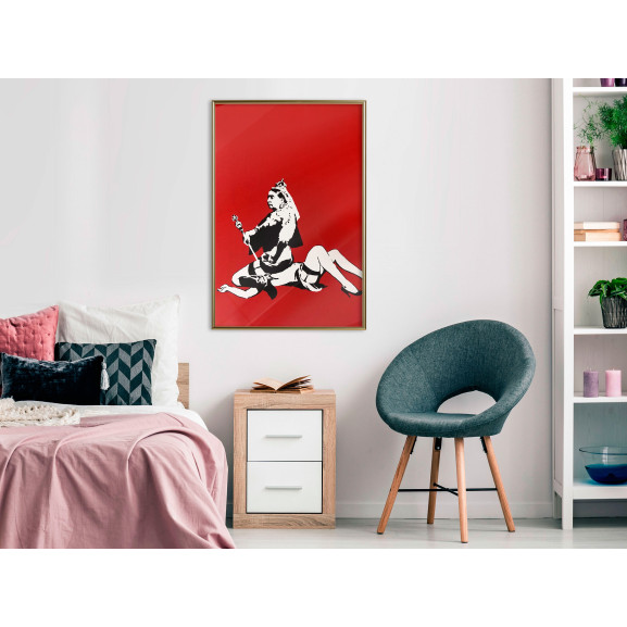 Poster Banksy: Queen Victoria