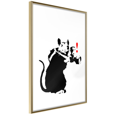 Poster Banksy: Rat Photographer-01