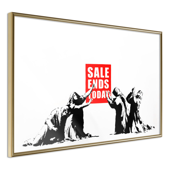 Poster Banksy: Sale Ends