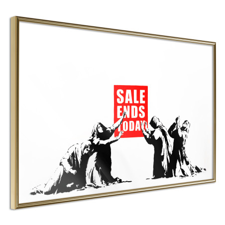 Poster Banksy: Sale Ends-01