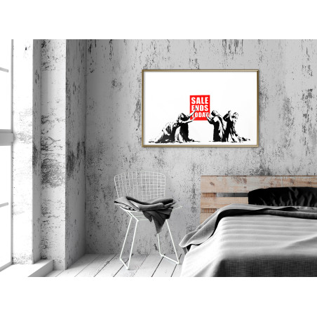 Poster Banksy: Sale Ends-01