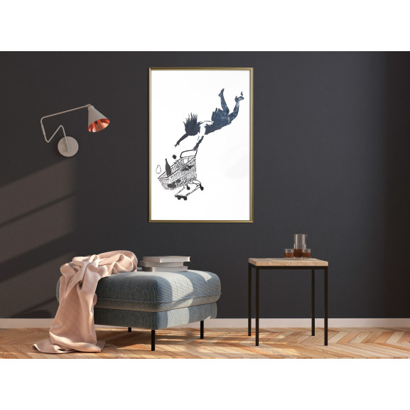 Poster Banksy: Shop Until You Drop