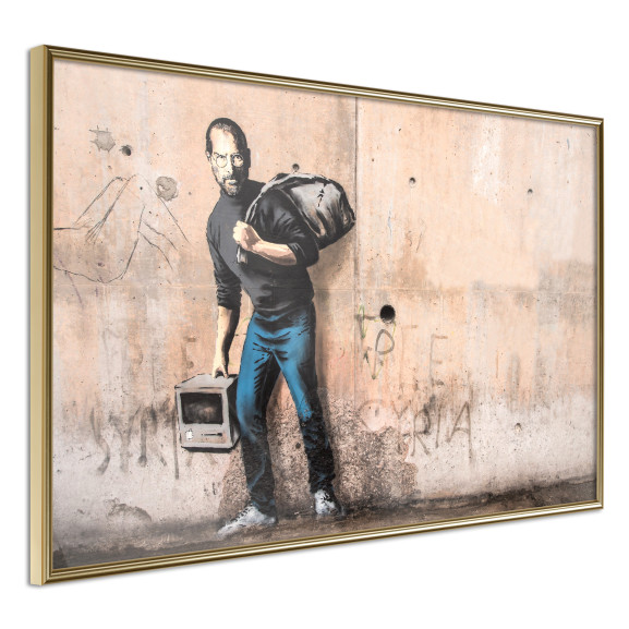 Poster Banksy: The Son of a Migrant from Syria