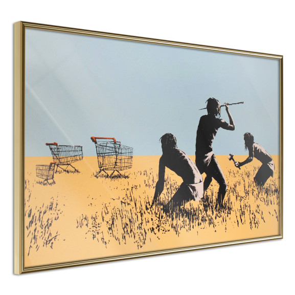 Poster Banksy: Trolley Hunters