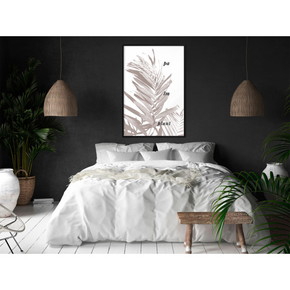 Poster Beige Palm