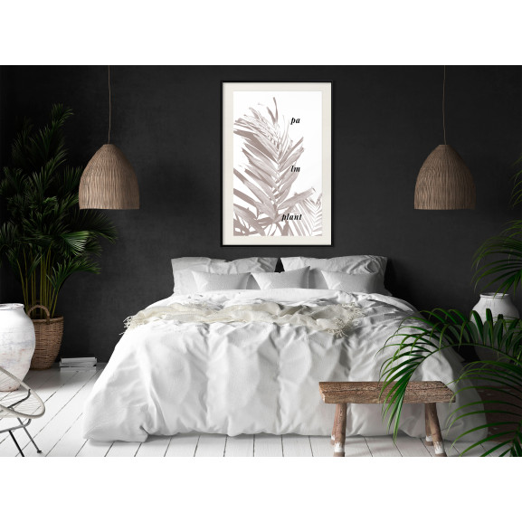 Poster Beige Palm