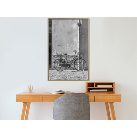 Poster Bicycle with Black Tires-01
