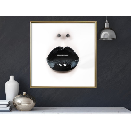 Poster Black Lipstick (Square)-01