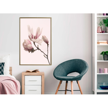 Poster Blooming Magnolias II-01