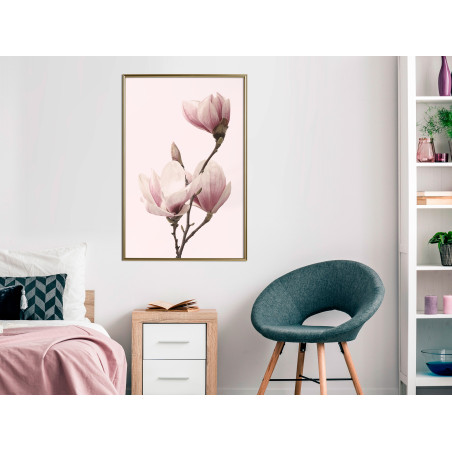 Poster Blooming Magnolias III-01