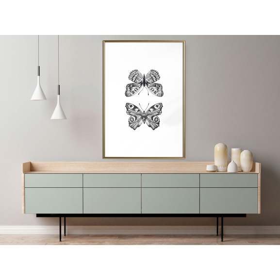 Poster Butterfly Collection I