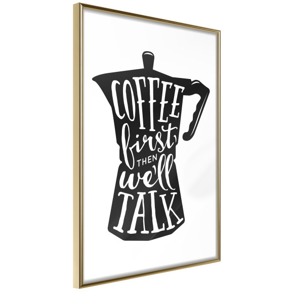 Poster Coffee First