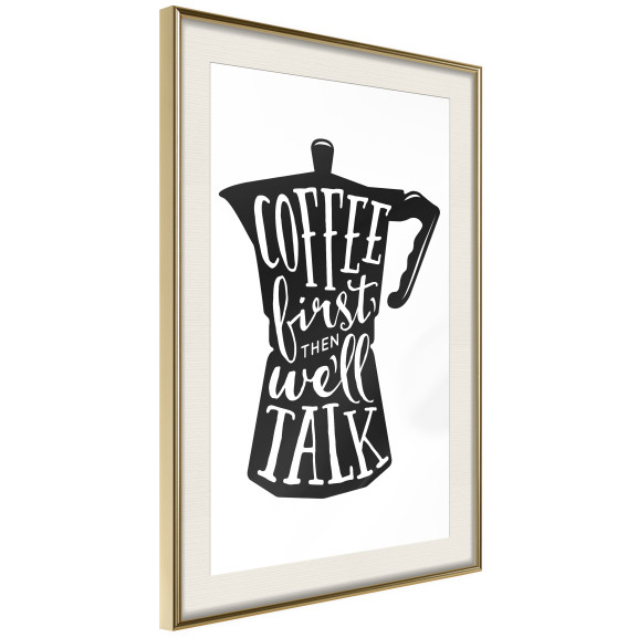 Poster Coffee First