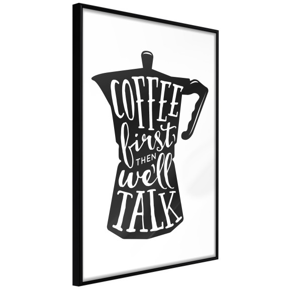 Poster Coffee First