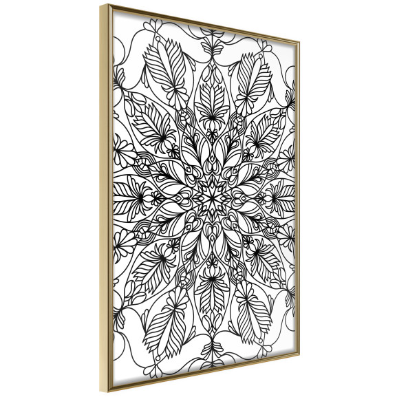 Poster Colour Your Own Mandala I