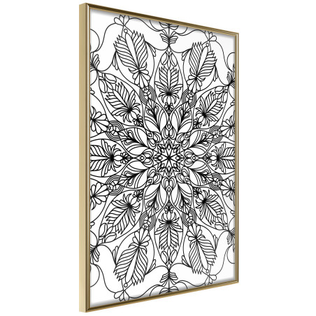 Poster Colour Your Own Mandala I-01