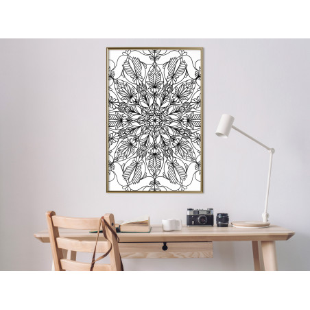 Poster Colour Your Own Mandala I-01