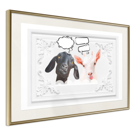 Poster Conversation of Two Goats-01