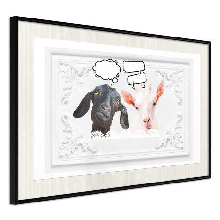 Poster Conversation of Two Goats-01