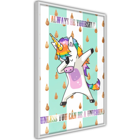 Poster Dabbing Unicorn-01