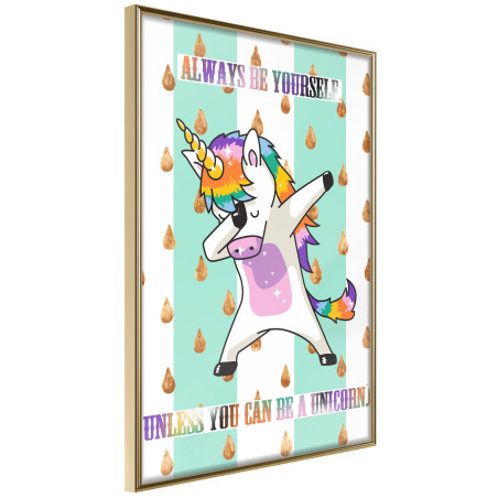 Poster Dabbing Unicorn-01