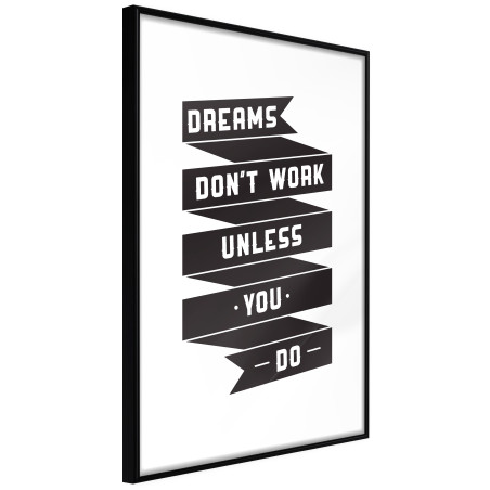 Poster Dreams Don't Come True on Their Own II-01