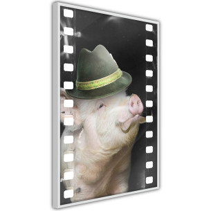 Poster Dressed Up Piggy